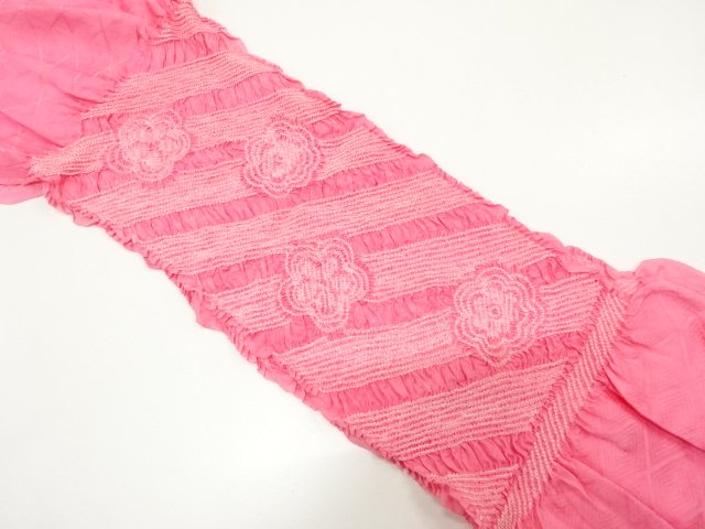 JAPANESE KIMONO / OBIAGE / SHIBORI 